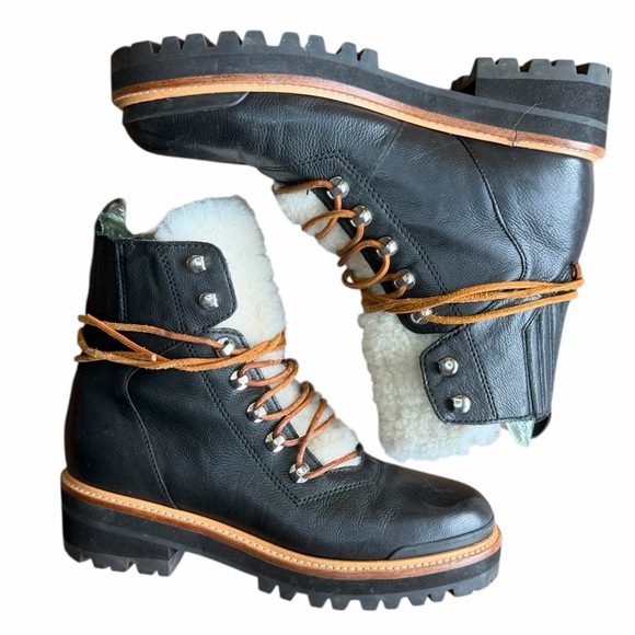 The Marc Fisher Women's Izzie Lugsole Ankle Boot - Picture 7 of 10